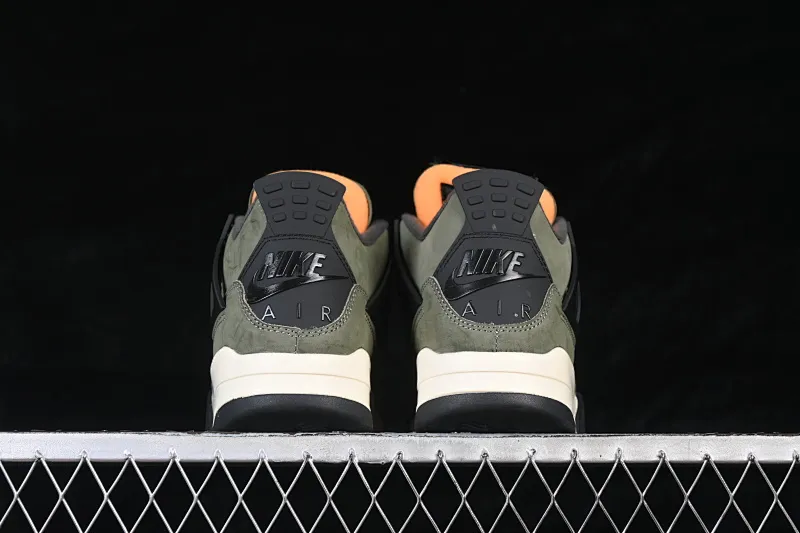 All categories Air Jordan Jordan series basketball shoes Air Jordan 4 Undefeated x Air Jordan 4 OG AJ4 Joe 4 olive green suede IB1519-200